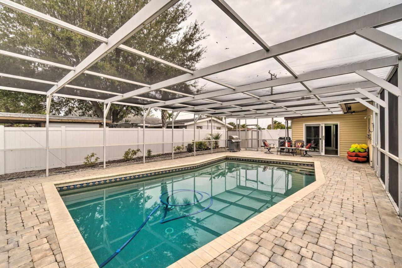 Home With Dock, Pool, Kayaks Walk To Palma Sola Bay Bradenton Luaran gambar